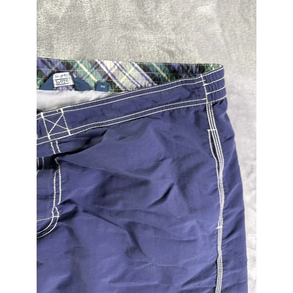 Polo Ralph Lauren Mens XL Blue Beach Ocean Scene Swim Shorts Trunks